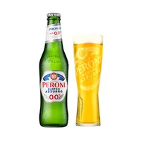 Cerveza Peroni Sin Alcohol 330cc (24 unidades) + 1 Vaso Peroni 330cc