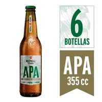 Cerveza Royal Guard Apa botella 6 un de 355 cc