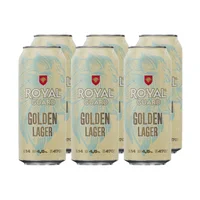 Cerveza Royal Guard Golden Lager 470cc x6