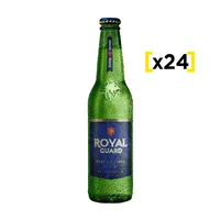 Cerveza Royal Guard Lager Botella 355 Cc X24