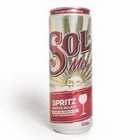 Cerveza Sol Mix Frutos Rojos Lata 350 cc