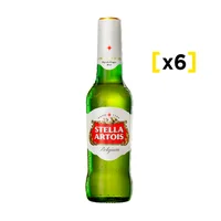 Cerveza Stella Artois Botella 330 Cc X6