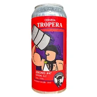 Cerveza Tropera Strong en Lata 473cc