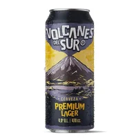 Cerveza Volcanes del Sur Premium Lager 470cc