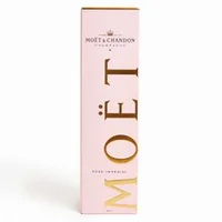 Champagne Método Tradicional Moët & Chandon Rosé 750 cc + Caja