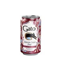 Cóctel de Vino Gato Dulce Tinto Lata 350cc (24 unidades)