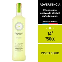 Cóctel Estrella Del Elqui - Pisco Sour - 750ml