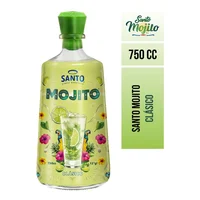 Coctél limón Santa Mojito botella 750 cc