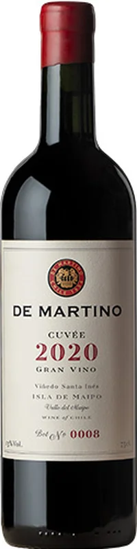 De Martino Cuvee Blend 2020 En Caja De Madera