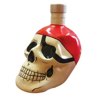 Destilado de Agave Caribbean Pirate con Gusano 38° 950cc