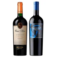 DUO CABALLO LOCO (Apalta) - GRAN TERROIR (Carmenere): 1x Vino Caballo Loco Grand Cru Apalta 750cc + 1x Vino Casa Silva Gran Terroir Carmenere 750cc