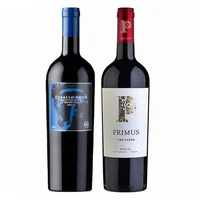 DUO PRIMUS - CABALLO LOCO: 1x Vino Primus The Blend Orgánico 750cc + 1x Vino Caballo Loco Grand Cru Apalta 750cc
