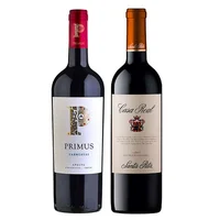 DUO PRIMUS CASA REAL: 1x Vino Primus Carmenere Orgánico 750cc + 1x Vino Casa Real Carmenere 750cc