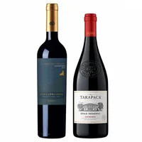 DUO TARAPACÁ - VIU MANENT: 1x Vino Tarapacá Gran Reserva Carmenere 750cc + 1x Vino Viu Manent Punta de Lobos Edición Limitada Carmenere 750cc