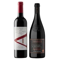 DUO VIK A - TARAPACA ETQ. NEGRA: 1x Vino VIK A Carmenere 750cc + 1x Vino Tarapacá Etiqueta Negra Cabernet Sauvignon 750cc