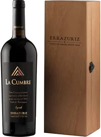 Errazuriz La Cumbre Syrah 2017 En Caja De Madera