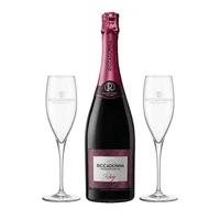 Espumante Riccadonna Ruby 8° 750cc + 2 Copas de Regalo