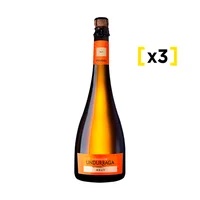 Espumante Undurraga Brut 750 Cc X3