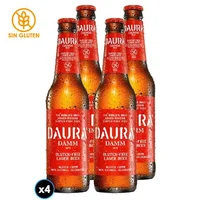[Exp: 16 Sep] 4x Cerveza Daura Gluten Free (Sin Gluten) en Botella 330cc