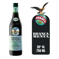 Fernet Branca a la menta botella 750 cc