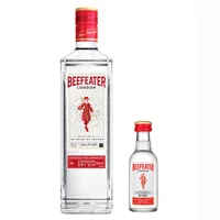 Gin Beefeater London Dry 750cc + Miniatura Gin Beefeater 50cc