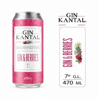 Gin berries Kantal lata 470 cc