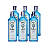 Gin Bombay Sapphire London Dry Gin 40° 750cc x6 ($13.490 c/u)