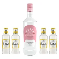 Gin Merle Contemporary Dry 40° 750cc + 4 Britvic Tonic 200cc
