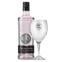Gin Puerto de Indias Premium Strawberry 700cc + Copa
