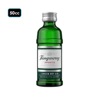 Gin Tanqueray 50cc 43.1ºalc. Miniatura