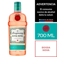 Gin Tanqueray bossa nova 30° botella 700 cc