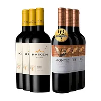 Kaiken Estate Malbec + Montes Limited Carmenere (6 Vinos)