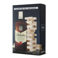 KIT BALLANTINES + JENGA: 1x Whisky Ballantines Finest 750cc 40º alc. + 1x Juego Jenga