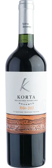 Korta Selected Vineyard Reserve Malbec 2022