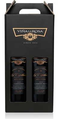 La Rosa Pack La Capitana S. V. 1 Carmenere + 1 Cab. Franc C/e