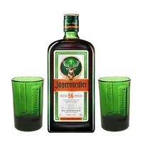 Licor Jagermeister 35º 700cc + 2 Vasos Shots 20cc de Regalo