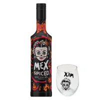 Licor Mex Tequila Spiced 35° 700cc + Vaso