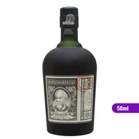 Miniatura Ron Diplomático Reserva Exclusiva 40˚ - 50ml (vidrio)