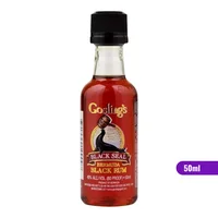 Miniatura Ron Goslings - Black Seal - 50ml (plástico)