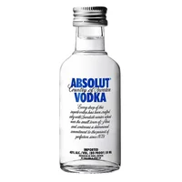 Miniatura Vodka Absolut Original - 50ml (vidrio)