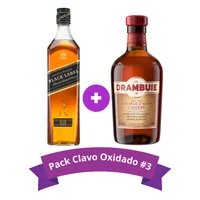 Pack 06: Johnnie Walker Black 750ml + Drambuie 750ml