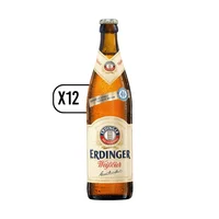 Pack 12x Cervezas Erdinger Weissbier Botella 500ml