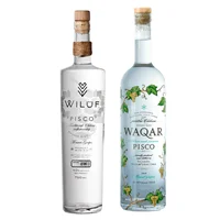Pack 2x Pisco Premium Doble Destilado 40˚ - Waqar + Wiluf