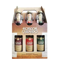 Pack 3 Piscos Horcon Quemado 375cc