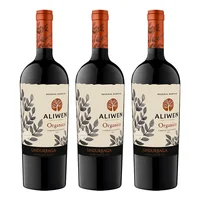 Pack 3x Vino Undurraga Aliwen Orgánico Cabernet Sauvignon 750c