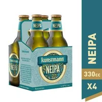 Pack 4 un. Cerveza Kunstmann NeIpa 5.5° 330 cc