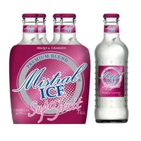 Pack 4x Cóctel Mistral Ice Super Fruit Maqui Granada 7˚ - Botella 275cc