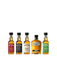 Pack 5x Whiskey Miniatura Jack Daniel´s 50cc