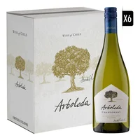 Pack 6x Vino Arboleda Chardonnay 750cc