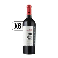 Pack 6x Vino Oveja Negra Reserva Malbec/p.verdot 750cc
